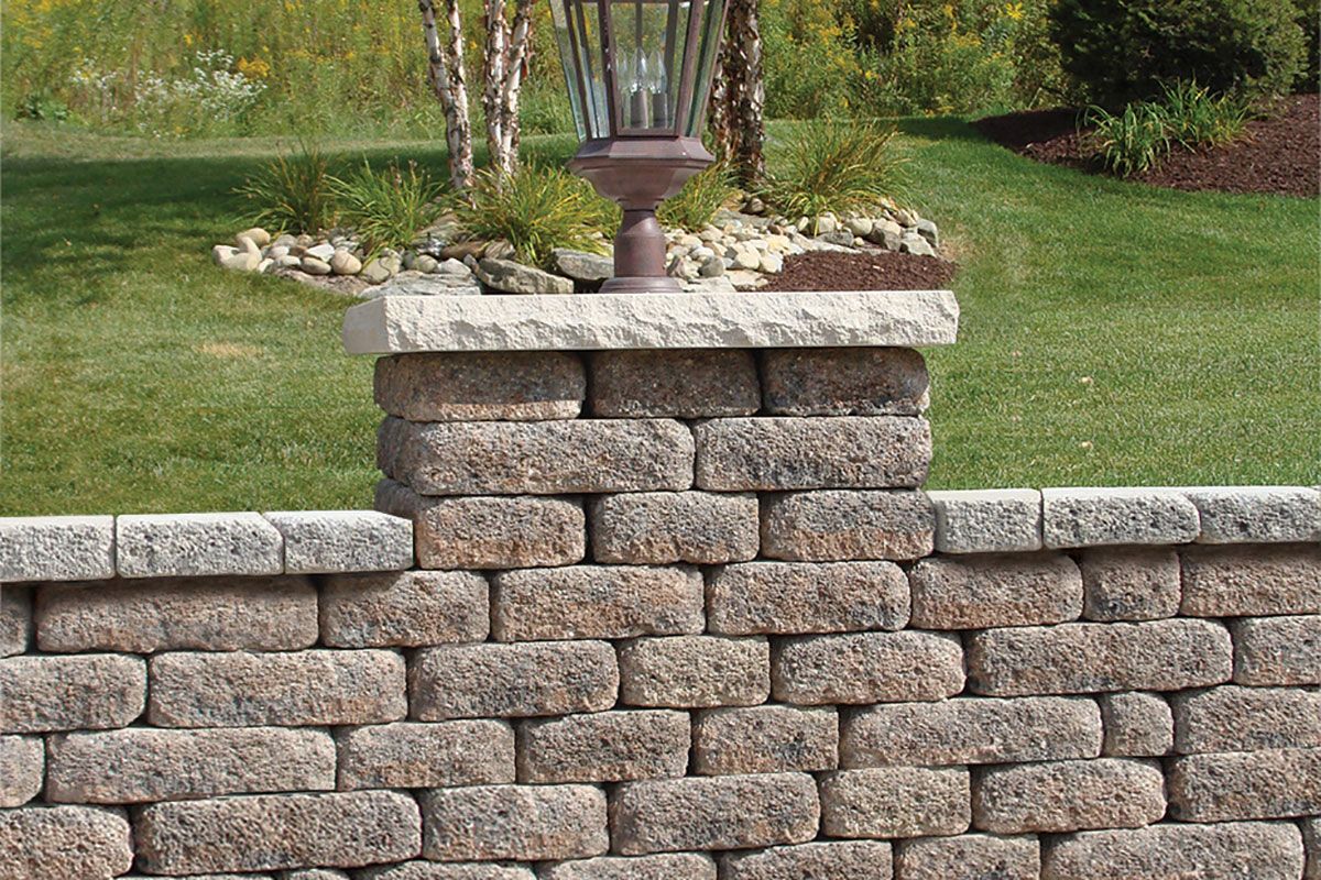 Country Stone Retaining Walls